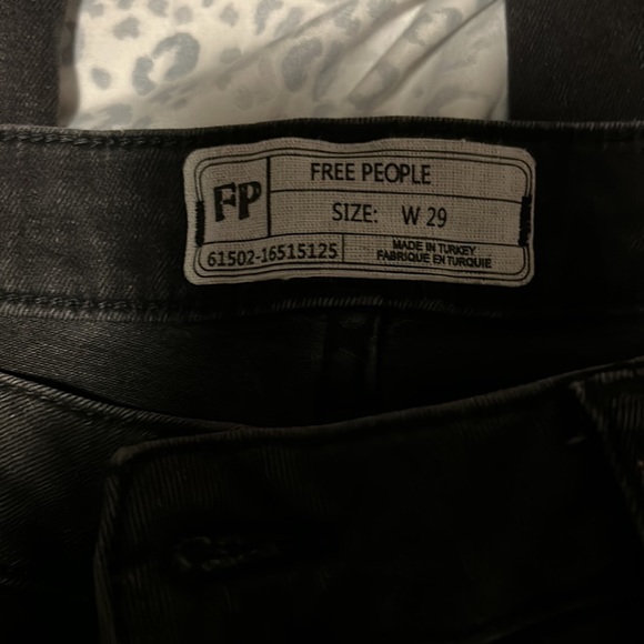 Free People Frayed Raw Hem Jeans - 29 - Picture 3 of 5